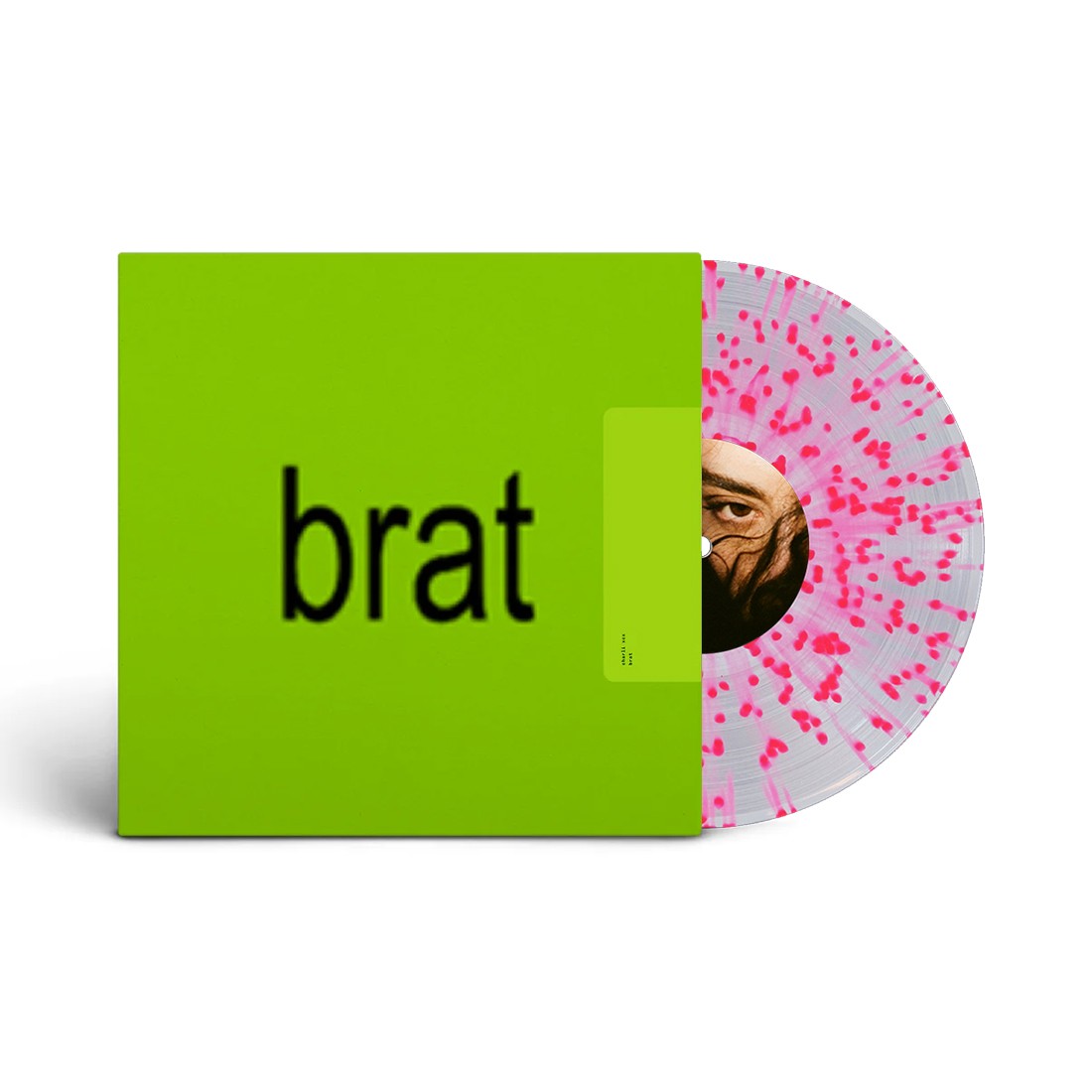 Brat is the new album by @charli_xcx Released 7th June by @AtlanticRecords we have the clear/pink splatter vinyl LP and the translucent black vinyl LP available to pre-order here: vinyltap.co.uk/search/result/…