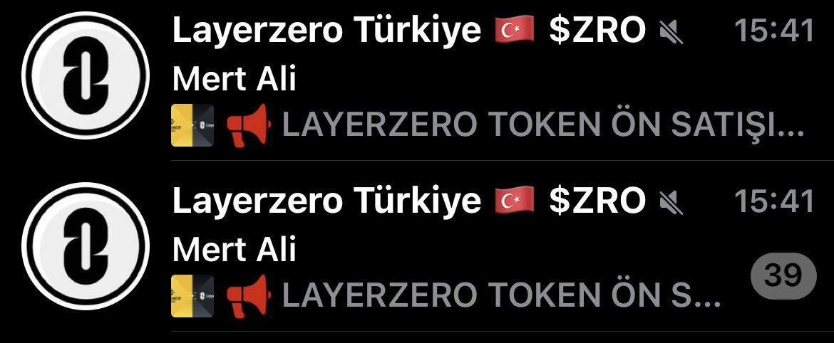 Telegramda #LayerZero  $ZRO pazarliyorlar. Bu ve bunun gibi orsp cocuklarinin verdikleri kontrat adrslerine sakin herhangi birsey gondermeyin. Bunlar cok büyük dolandırıcı ekibi. Binance web3 panceswapta hiçbir tokenin ön satisi yok. Tamamen yalan.