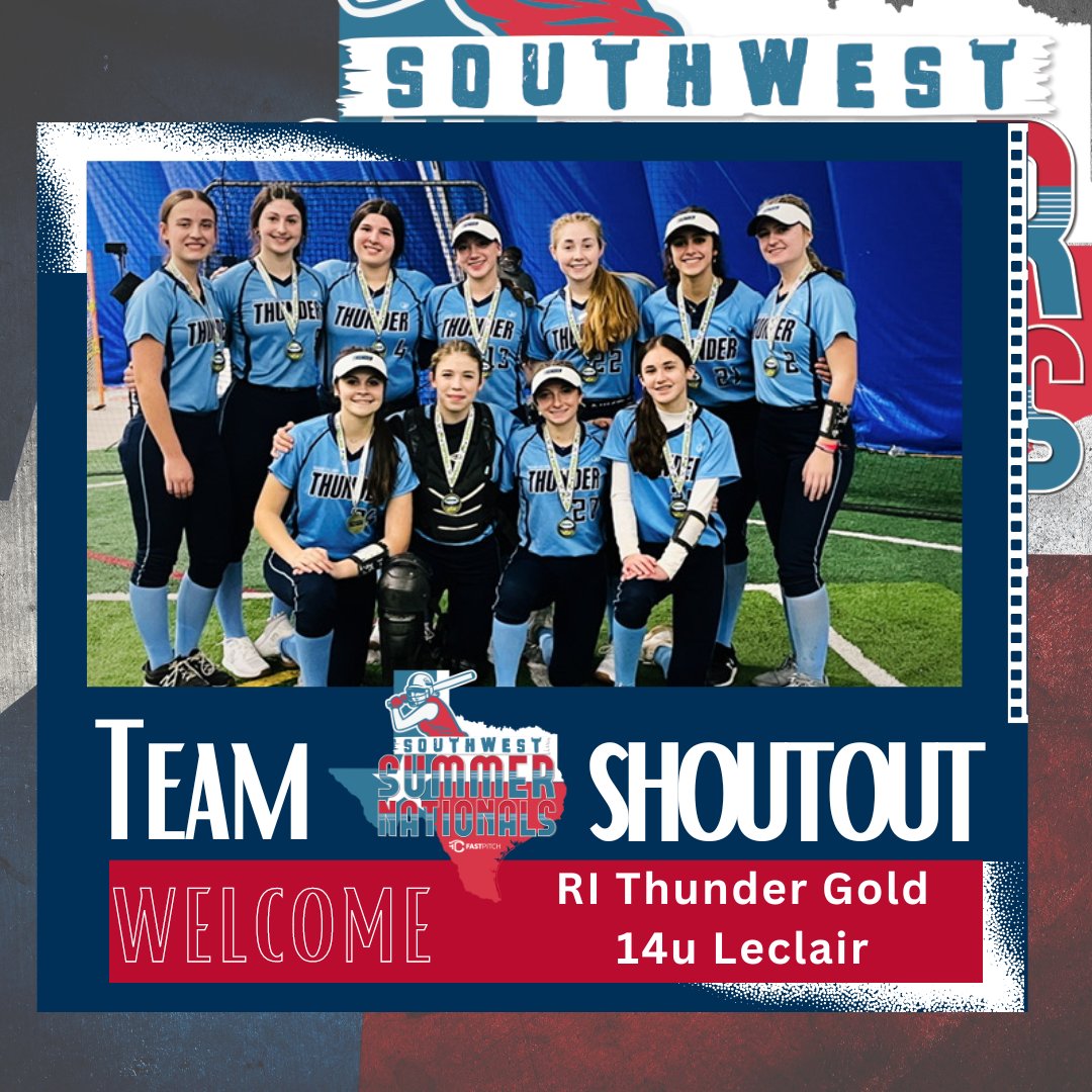 📢🥁Southwest Nationals Team Shoutout! RI Thunder Gold will be ready to make their Mark in Texas! 🔥#IPlayTCS