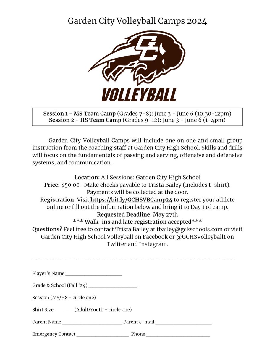 GCHS Volleyball tweet media