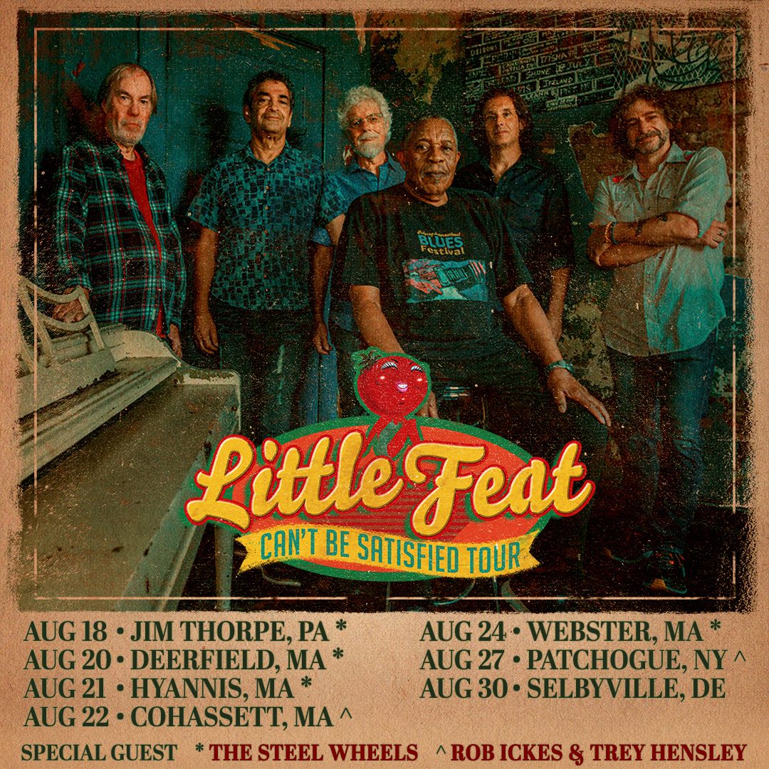 Presale for the newly announced August shows is happening now with the code FEAT24. Grab your tickets at littlefeat.net/tour