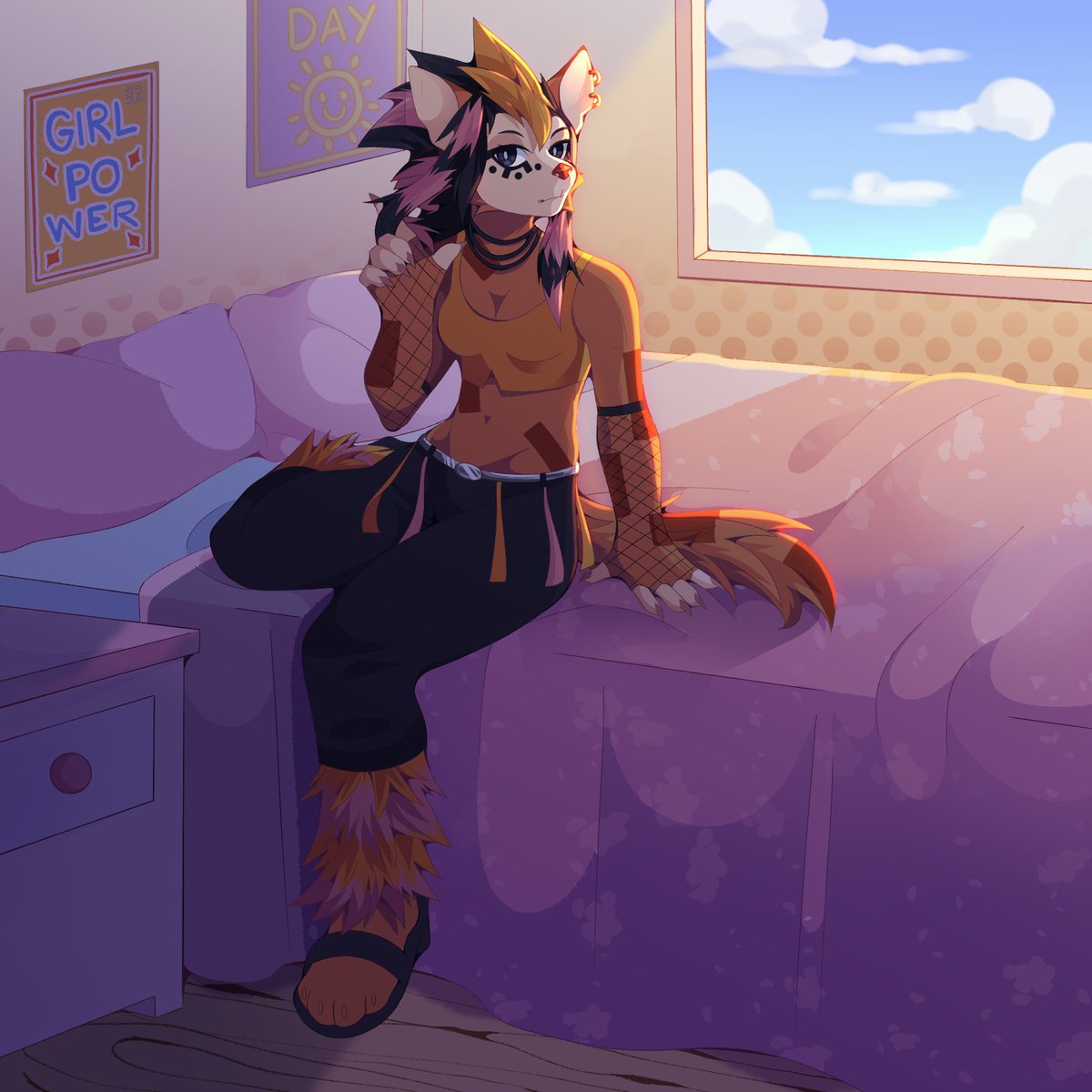 Commission done for: Kneecap#1600 at Discord :3

#furry #furryart #furryfandom #furrycommunity #furryartwork #furryoc #furryfemale #commissionsopen #Commission #commissions #commissionopen