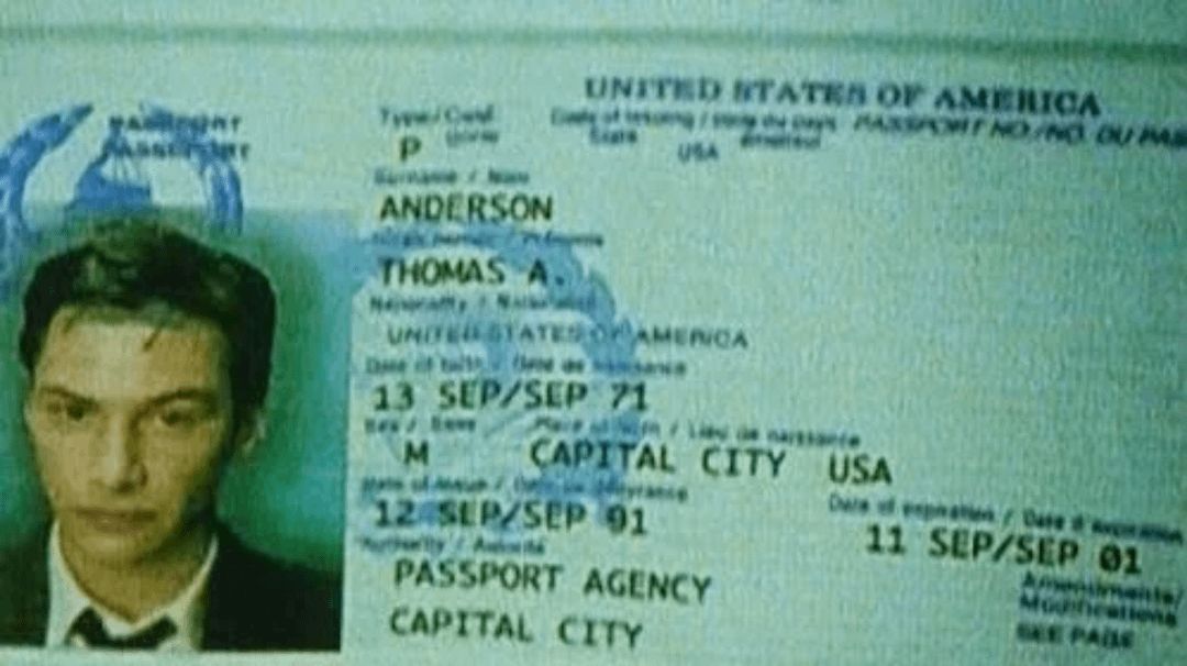 in the movie The matrix, Neo's passport has an expiration date set to 9/11/2001...  😳