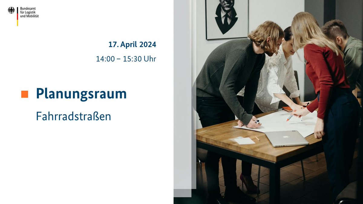 🚲#Fahrradstraßen erfreuen sich immer größerer Beliebtheit – Ausführungen hierzu in Regelwerken sind jedoch überschaubar. 
Im Planungsraum des #MobilitätsforumBund erörtern 2 Planungsbüros am konkreten Bsp., was es zu berücksichtigen gilt.
➡️Anmeldung: mobilitaetsforum.bund.de/SharedDocs/Ter…