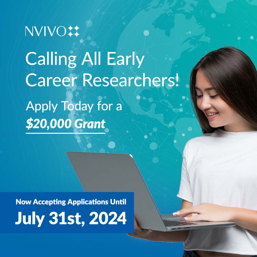 Attention early-career researchers! 🌟 Join the Lumivero Early Career Researcher Grant 2024 for a chance to secure $20,000 to support your research 📷 Discover more and apply now: bit.ly/4awXNnr #researchexcellence #grantgiveaway #researchfunding #academicgrant