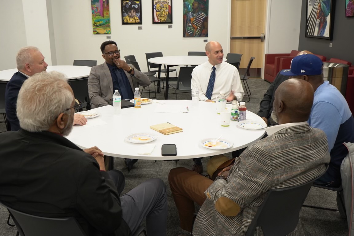 A roundtable with faith leaders from the district reinforced the enormous role they play in our communities, and helping our children and families.