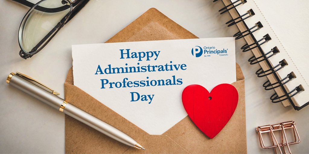 Today we thank and acknowledge our administrative professionals. To all office and admin staff in schools, thank you for your daily work to assist and support students.
