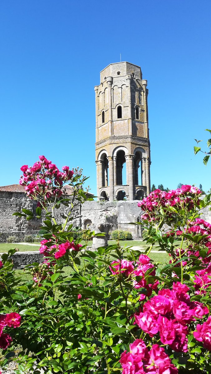leCMN's tweet image. 🌅 Pour célébrer l’arrivée des beaux jours, l’abbaye de #Charroux rouvre ses portes ! Ressourcez-vous en visitant ce joyau de l’architecture bénédictine au sud de Poitiers.
Venez la découvrir 👉 abbaye-charroux.fr