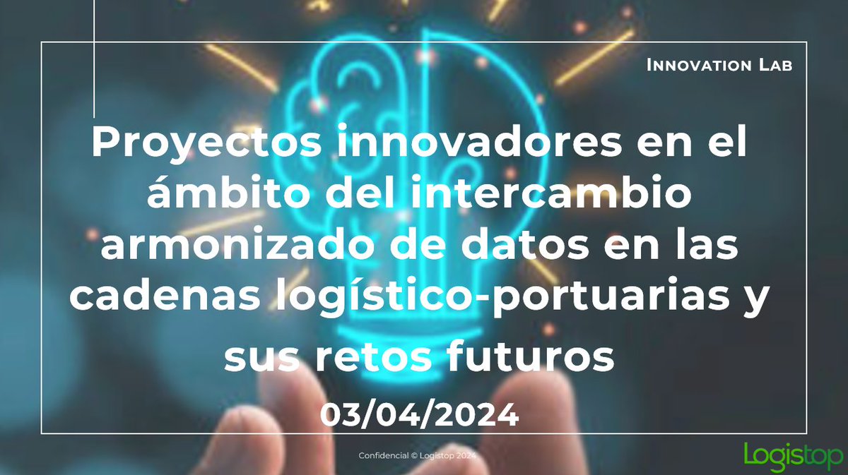 Esta mañana hemos conocido ejemplos de iniciativas y proyectos innovadores que abordan la estandarización de datos en las cadenas logístico-portuarias. Si no eres socio de @Logistop_ y estás interesado en asistir a este tipo de jornadas escríbenos a info@logistop.org.