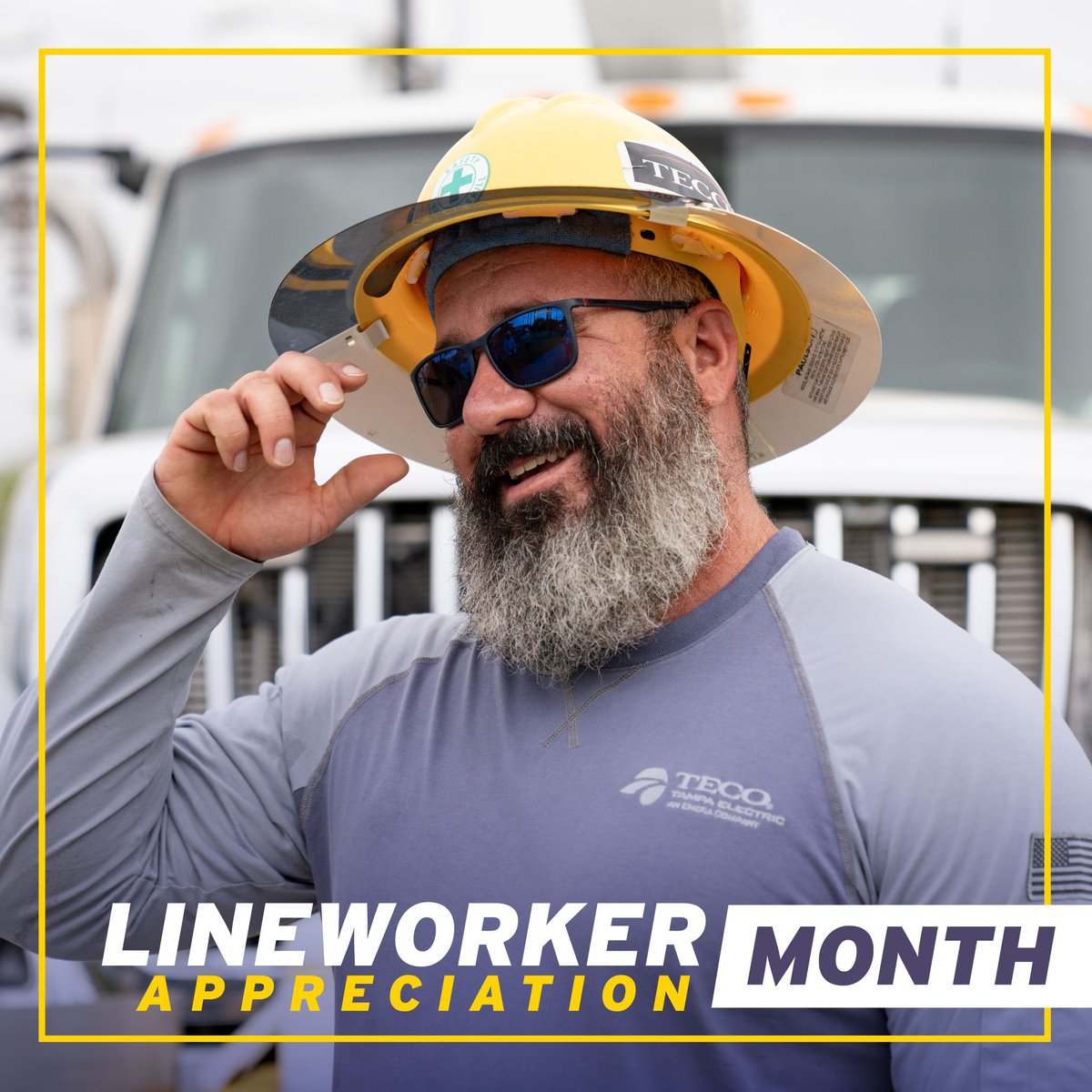 It’s Lineworker Appreciation Month, and we’re celebrating some of the dedicated individuals who keep our grid resilient and reliable. Today, we thank Ryan Yarcho, a TECO lineworker for more than 9 years, who says one of his favorite things on the job is taking new recruits under…