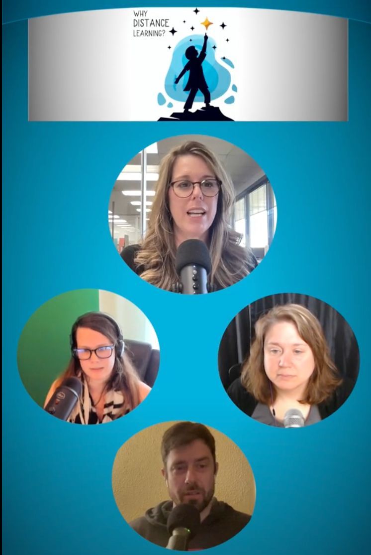 InnevAtoEDU's tweet image. Director Jen Sayre sat down for a chat with &quot;Why Distance Learning?&quot; podcast team, rethinking education&apos;s time &amp;amp; space. Listen in to learn about this fresh approach to education by leveraging online learning experiences.  @faircoesc @cilcorg @banyanteach 
buff.ly/3TMgxs6