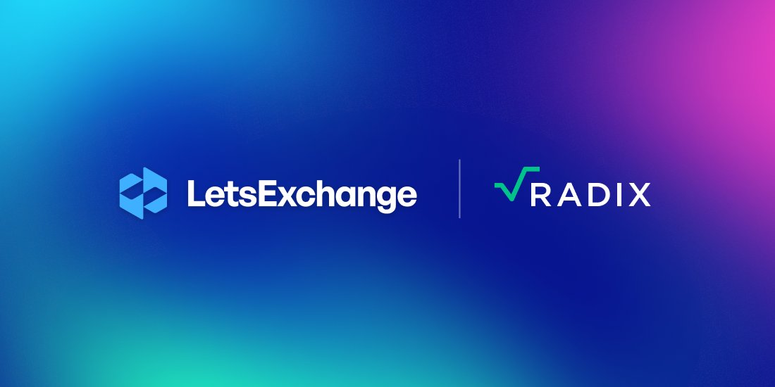 🌐 Marketplace Update 🌐

You can now swap XRD with over 4500 cryptocurrencies as a multi-chain, two-way swap on <a href="/letsexchange_io/">LetsExchange</a>.

letsexchange.io/blog/users-can…