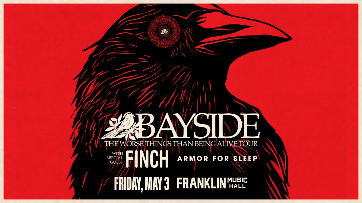ONE MONTH AWAY! @BaysideBand returns on Friday, May 3rd & tickets are going quick! Get on it.
