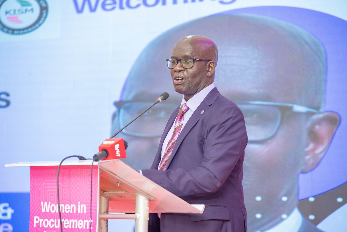 kismgt's tweet photo. urged focus on training, mentorship, and women's participation in procurement.Exciting day hosting the Inaugural Women in Procurement and Supply Chain Management Conference! Theme: "Raising the Bar." Over 300 professionals and businesswomen joined. Chief Guest Hon@koske_felix https://t.co/jnQLUlhdNt
