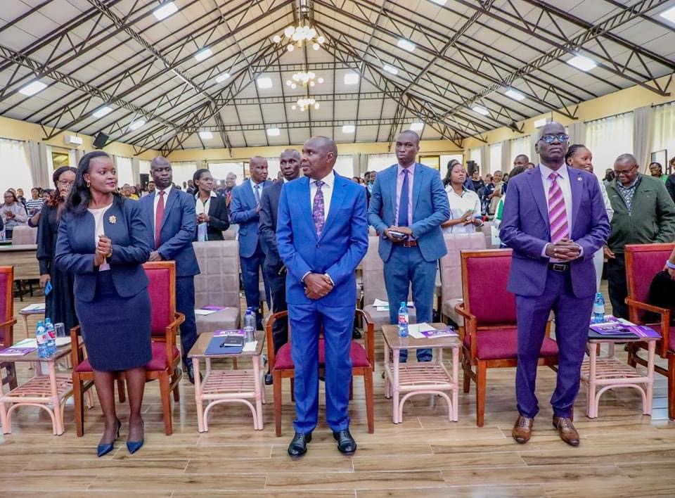 kismgt's tweet photo. urged focus on training, mentorship, and women's participation in procurement.Exciting day hosting the Inaugural Women in Procurement and Supply Chain Management Conference! Theme: "Raising the Bar." Over 300 professionals and businesswomen joined. Chief Guest Hon@koske_felix https://t.co/jnQLUlhdNt