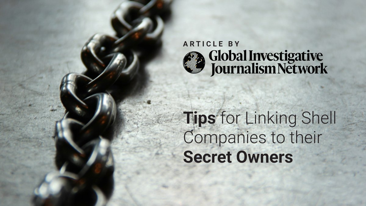 This article by the @gijn can teach you how to find the real owners behind shell companies — companies that have been set up to hide their owners and where their money is going. @opencorporates is mentioned as one of the key tools 💪 👉 gijn.org/stories/tracki… #ShellCompanies