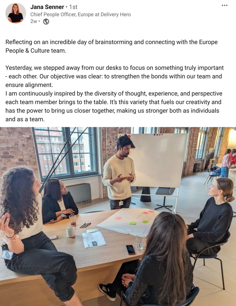 Had a great time before Easter delivering a full day team workshop for the Europe People + Culture team at Delivery Hero!