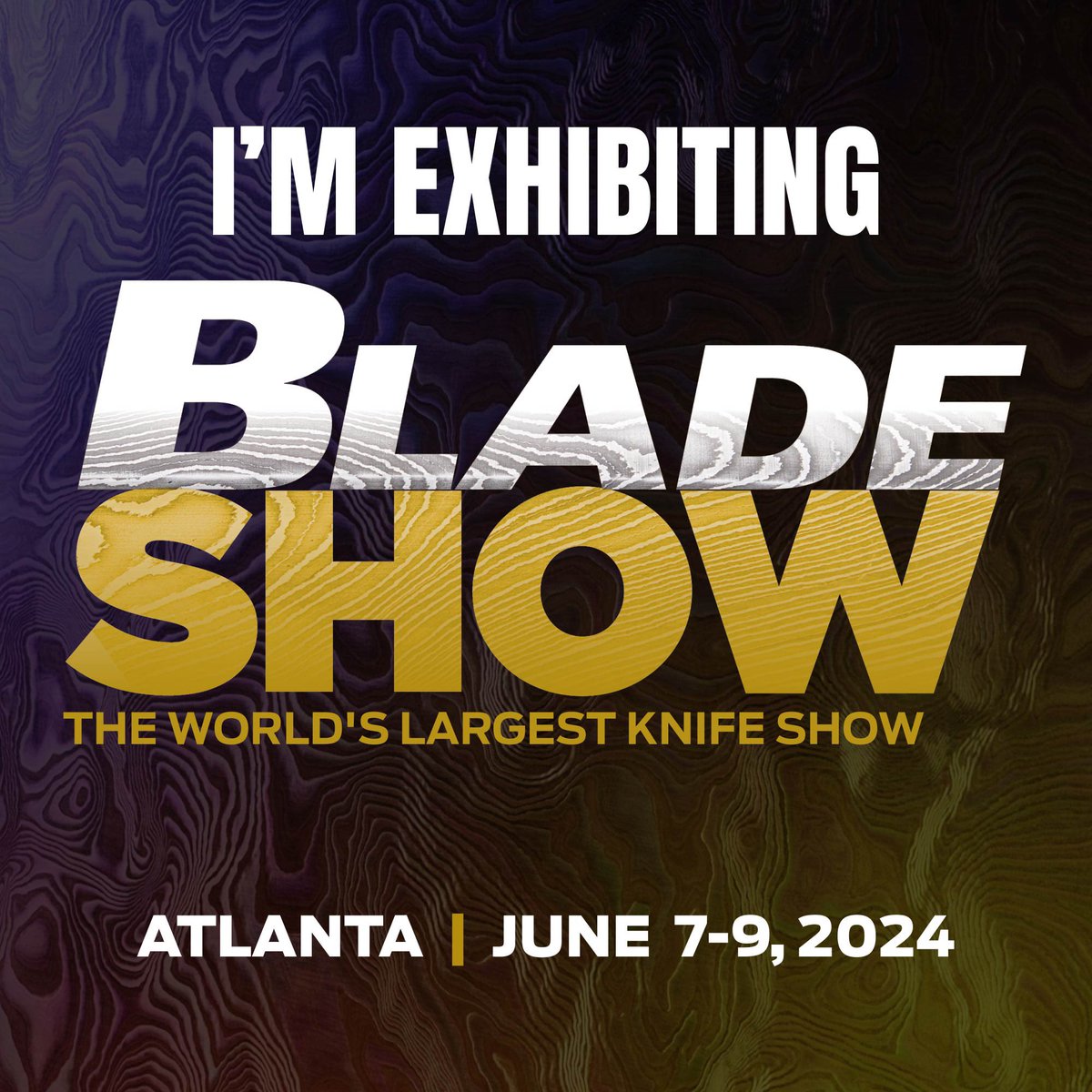 dcbcustoms's tweet photo. I’ll be at table 7AA - come say hi!@BLADE_Show 
#bladeshow #bladeshow2024 https://t.co/VQJMfQsZAC