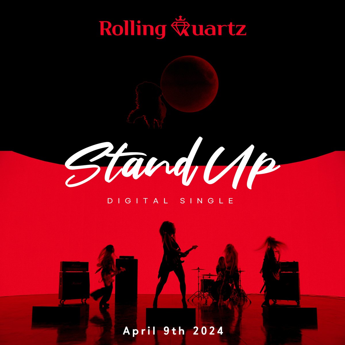 Rolling Quartz Digital Single 'Stand Up' Coming Soon Poster 💎❤️👑🐶🦁 2024.04.09. 12:00PM KST 롤링쿼츠 디지털 싱글! 스탠드업! 다이아뎀과 함께 춤을... #RollingQuartz #DigitalSingle #롤링쿼츠 #디지털싱글 #StandUp #스탠드업 #ComingSoonPoster #커밍순포스터 #Diadem #다이아뎀
