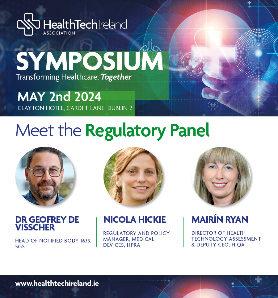 Introducing the Regulatory Panel... Hear from experts about topics such as MDR, IVDR, Health Technology Assessment and more! For the full agenda and tickets, visit 👉 lnkd.in/ex6Dp6Bp @HIQA @TheHPRA