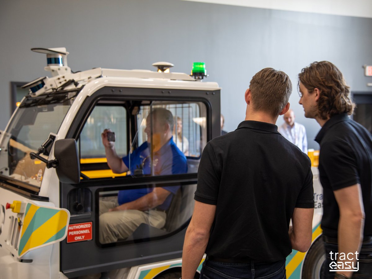 Wrapped up a busy month with #TractEasy! 🚀 Kicked off with an EZTow demo with Toyota Material Handling, showcased at Modex to supply chain pros, and wrapped at LogiMAT with our autonomous logistics solutions. Thanks to all who visited! Got questions? 📩 sales@tracteasy.com
