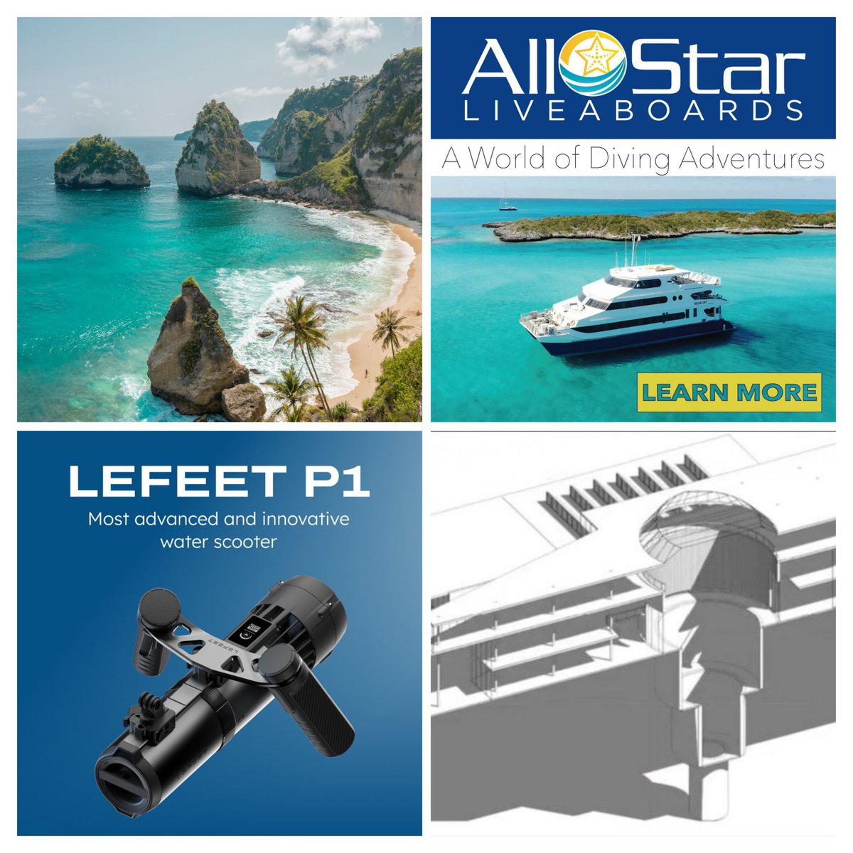 🌊In our April Newsletter we featured Dive Heart’s Deep Pool project, LEFEET’s new P1 scooter, and much more! Subscribe today: thescubadirectory.com/about/about#su… #diveheart #deeppoolproject #DivewithLEFEET #lefeetp1 #ScubaDivingMag #PADI #scubadivelife #scubadive #scubadiving #divelife