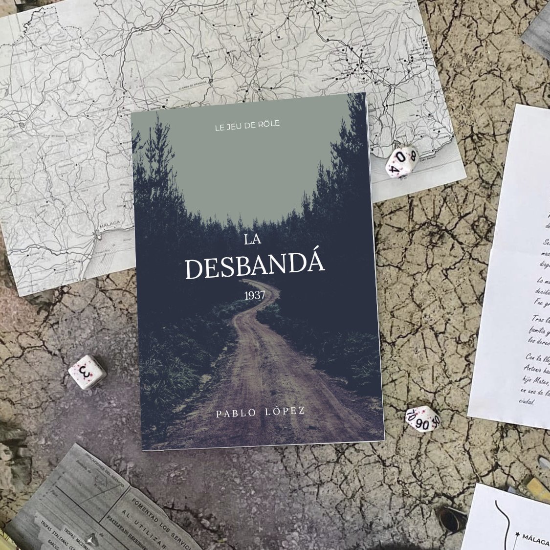 Annonce excitante à tous ! 📣 Je suis ravi de vous annoncer la sortie de la version française de « La Desbandá 1937 », un jeu de rôle se déroulant dans le contexte de la guerre civile espagnole. 🎲✨ #LaDesbanda1937 #JeuDeRôle (1/7)