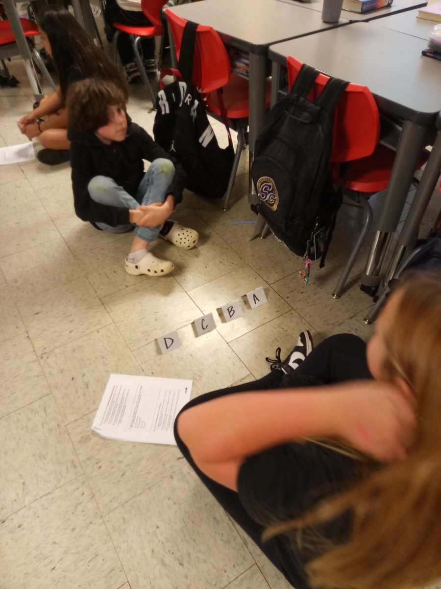sgstapel's tweet photo. 5th graders playing "Boom, Clap, Snatch" to review literary nonfiction and text structure! #HMEproud https://t.co/Z13Nn5KHgt