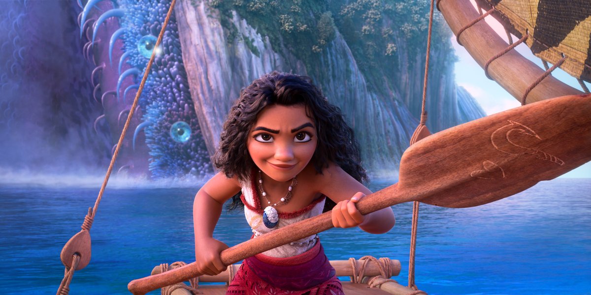 Check out this brand-new still from #Moana2, only in theaters this November! 🌊