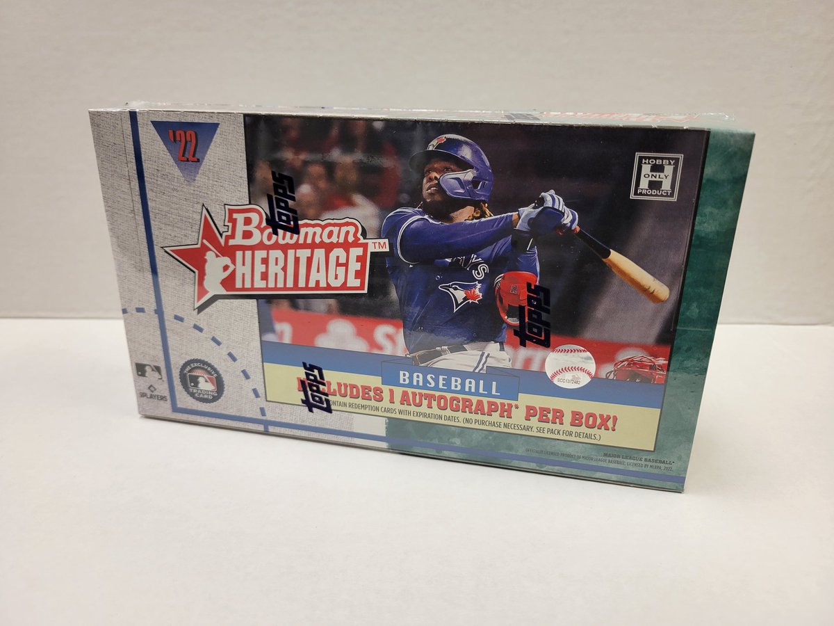 WonderWaterSpts's tweet photo. 🚨 Restock Alert! 🚨

-2022 Bowman Heritage Hobby Boxes https://t.co/HMwK0ZlH8X