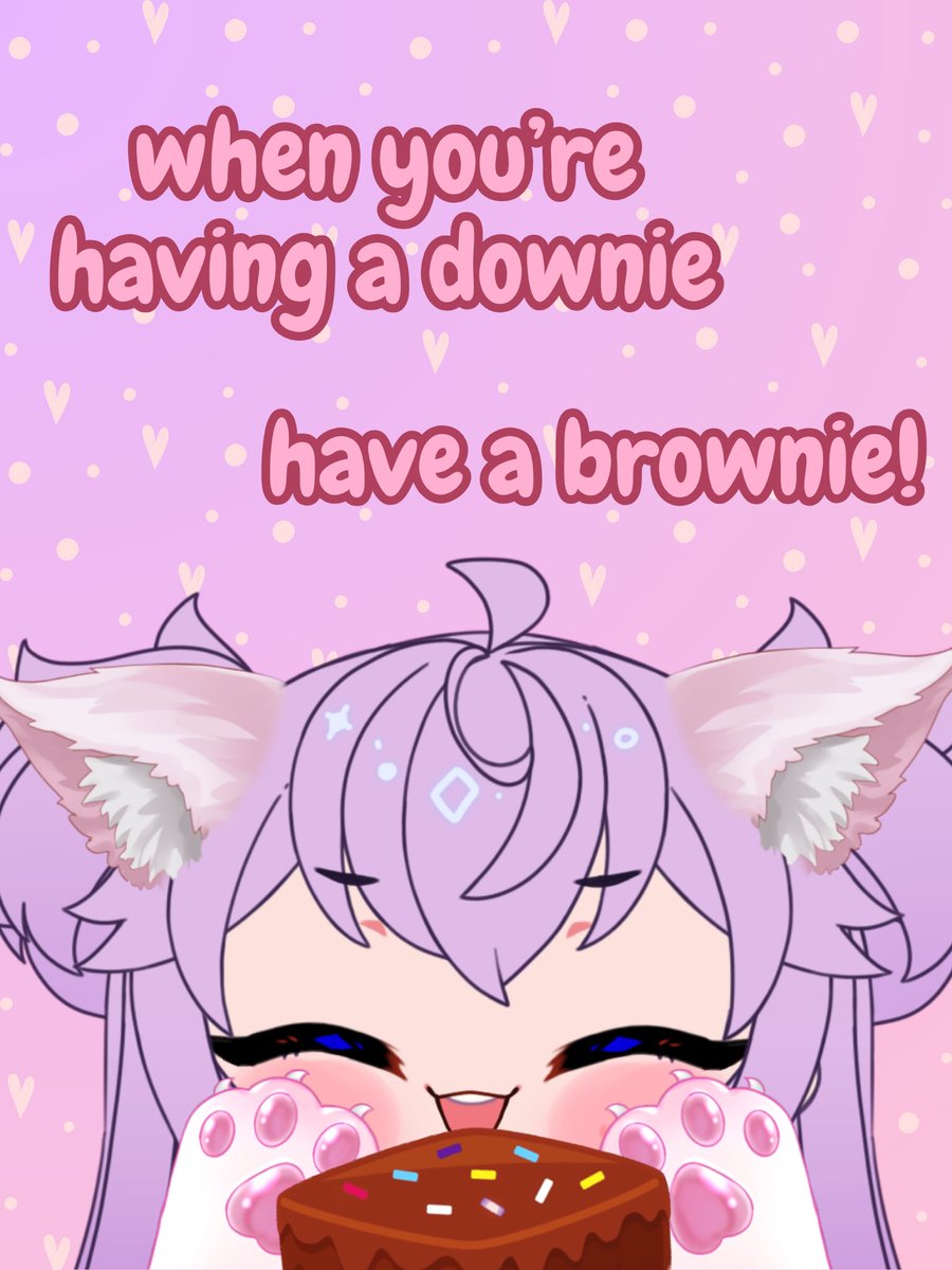 id bake you brownies if you were sad 🥰
