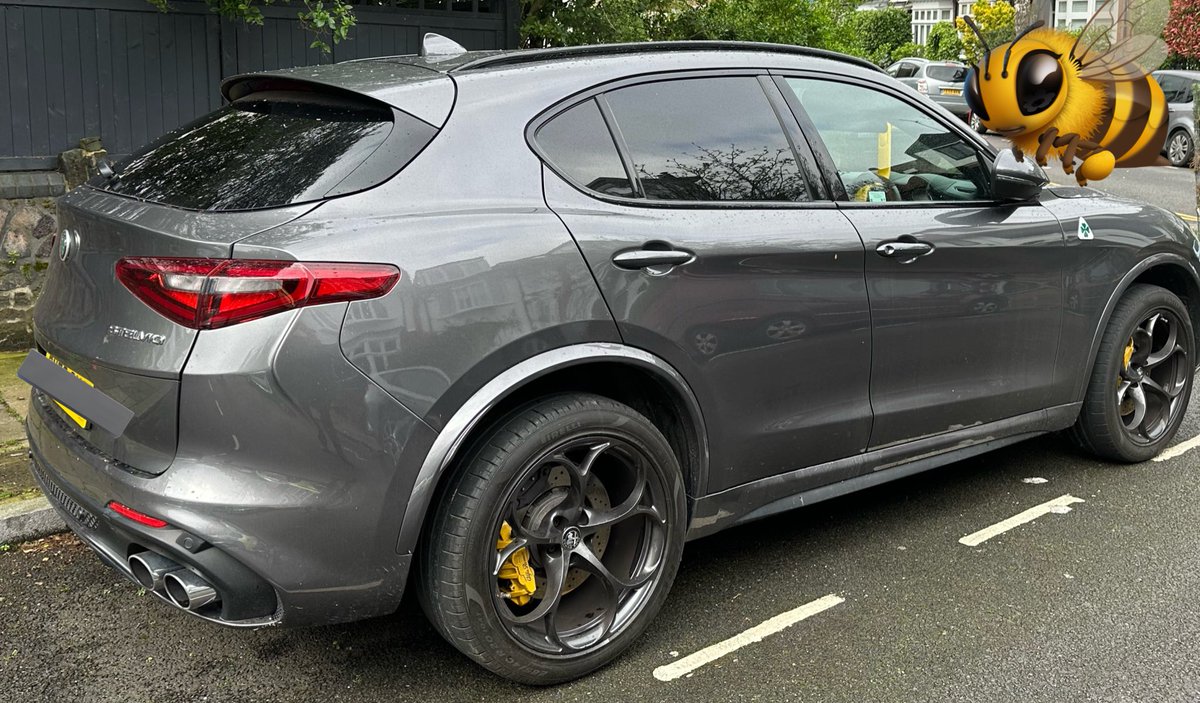 #SMV #Stolen #AlfaRomeoStelvio @metpoliceuk #Located @globaltele🛰️🥇#Recovered🚔🖲️🎣🐝@MPSRTPC #TDJ @MPSEnfield Baddies even added after market security as they didn’t want to loose the ‘loot’🤔Unfortunately the victim knew #ItPaysToInvestInSecurity #DisruptingCriminality 🕵️‍♂️
