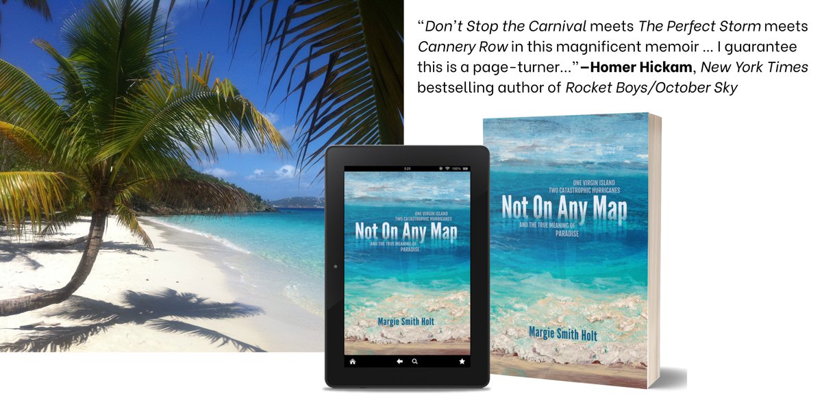 WINNER: Best Book That Made You Escape, Best Book for the Traveler. 2023 Zibby Awards
NOT ON ANY MAP: One Virgin Island, Two Catastrophic Hurricanes, and the True Meaning of Paradise
#caribbeantravel #ClimateCrisis #notonanymap
@getmerewrite <a href="/zibbyowens/">Zibby Owens</a>