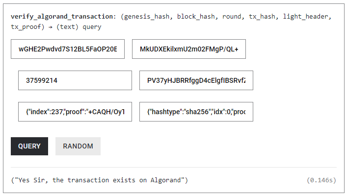 mzdrag's tweet image. And here it is:

Internet Computer verifies a transaction on Algorand using State Proofs 🥳

✅ 100% on-chain (Internet Computer canister)
✅ Runs on the actual Internet Computer network (not a local replica)
✅ Works with Algorand mainnet transactions (not a sandbox)