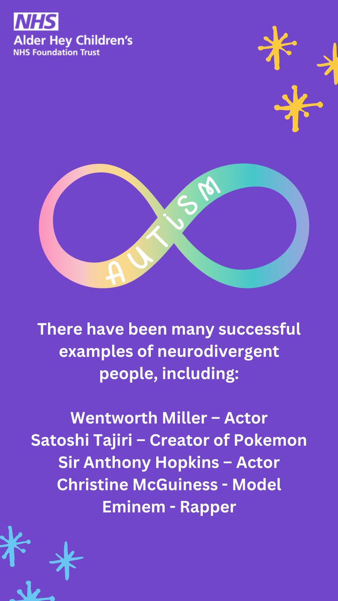 Alder Hey's ASD Team are Celebrating #AutismAcceptanceWeek #AutismAwareness <a href="/AlderHey/">🏥 Alder Hey 💙</a> <a href="/Autism/">National Autistic Society</a> <a href="/ADDvancedSol/">ADDvanced Solutions Community Network</a> <a href="/AlderHeyACE/">Alder Hey ACE Staff Network</a>  <a href="/MaricourtCHS/">Maricourt Catholic High School</a> <a href="/Seftoncarers/">Sefton Carers Centre</a> <a href="/YPASLiverpool/">YPAS Liverpool</a> <a href="/aimliverpool/">Autism In Motion</a> <a href="/AutismInit/">Autism Initiatives</a> <a href="/WitherslackGrp/">Witherslack Group</a> <a href="/LivPaCL8/">LivPaC</a> <a href="/SeftonPcfNew/">Sefton PCF</a> @glk_rcn <a href="/PDASociety/">PDA Society</a> <a href="/TheForumAH/">Alder Hey Youth Forum</a>