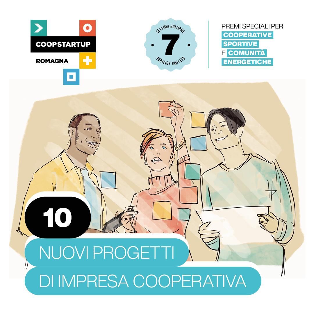 Dieci nuovi progetti di impresa cooperativa.
Oltre quaranta aspiranti cooperatori.
Cresce la nuova cooperazione italiana.
In bocca al lupo #Coopstartup Romagna.
@LegacoopRomagna  #Coopfond