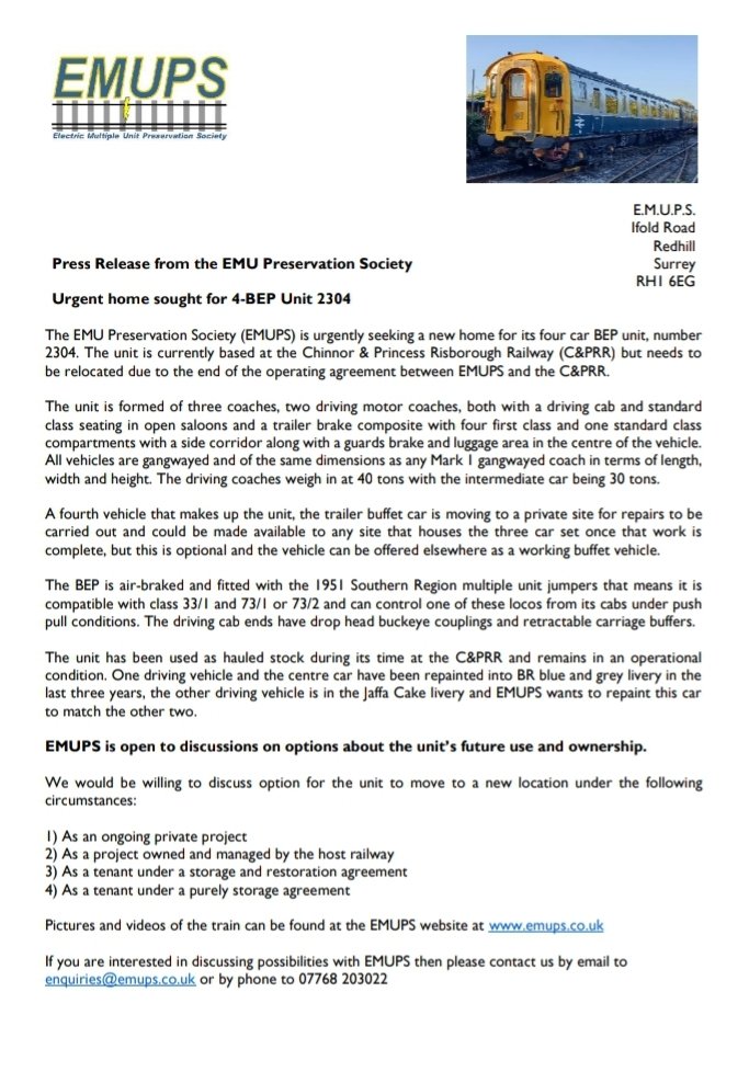 Our friends at EMUPS have released a statement with an urgent request for help....

Please share where you can!