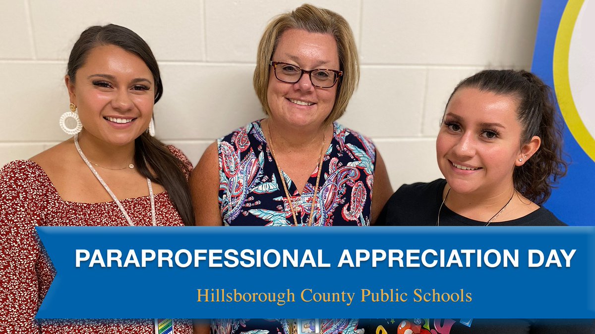 Let's give a big round of applause to our very own Mrs. Blackwood and Ms. Jenny-McKitrick's paraprofessionals! Thank you for all your hard work and dedication to our students and teachers each and every day!