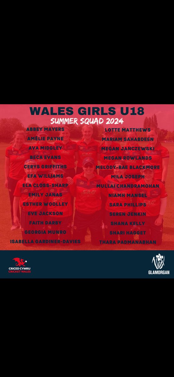 Hundleton cc (@hundletoncc) on Twitter photo Well done to <a href="/midgley_ava/">Ava Midgley</a> on your selection for wales u18s for the upcoming summer, a fantastic achievement and all at the club wish you the best of luck <a href="/cricketwales_wg/">Glamorgan Women & Girls</a> π΄σ §σ ’σ ·σ ¬σ ³σ Ώπππ» Well done to <a href="/midgley_ava/">Ava Midgley</a> on your selection for wales u18s for the upcoming summer, a fantastic achievement and all at the club wish you the best of luck <a href="/cricketwales_wg/">Glamorgan Women & Girls</a> π΄σ §σ ’σ ·σ ¬σ ³σ Ώπππ»