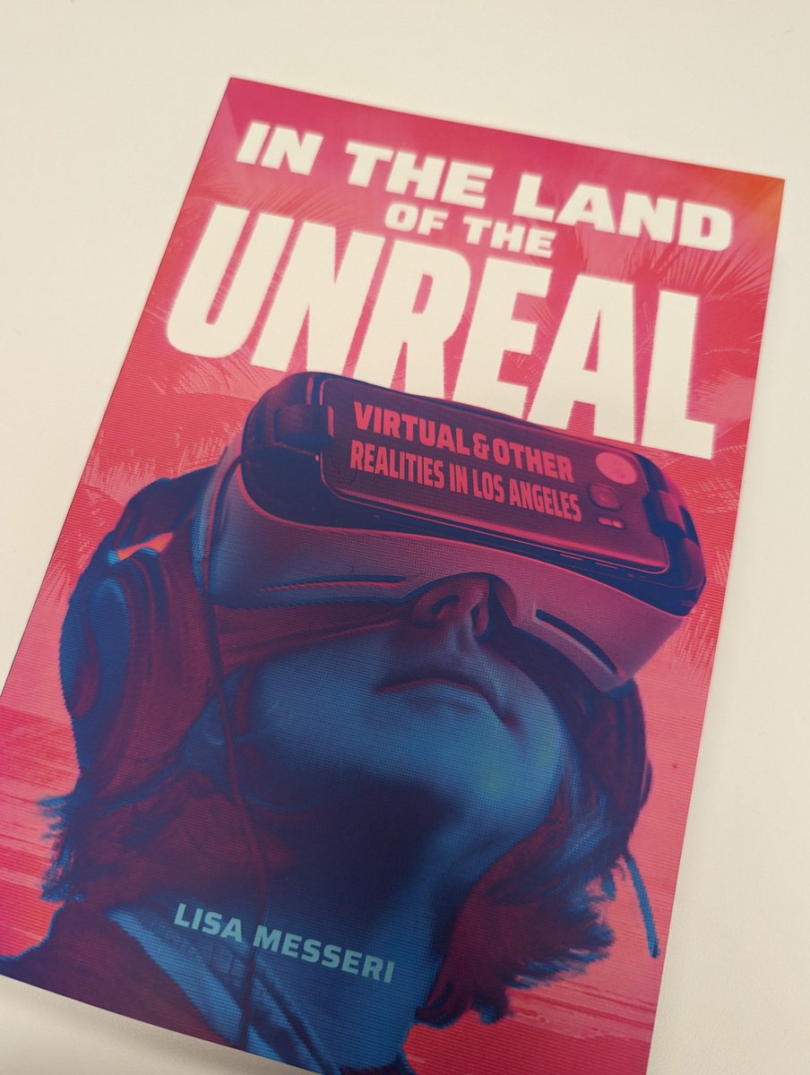 Oh, and since I haven't been on here until recently, I was so excited to receive a copy of @lmesseri In the Land of the Unreal, new out from @DukePress!! The title pun is ✨