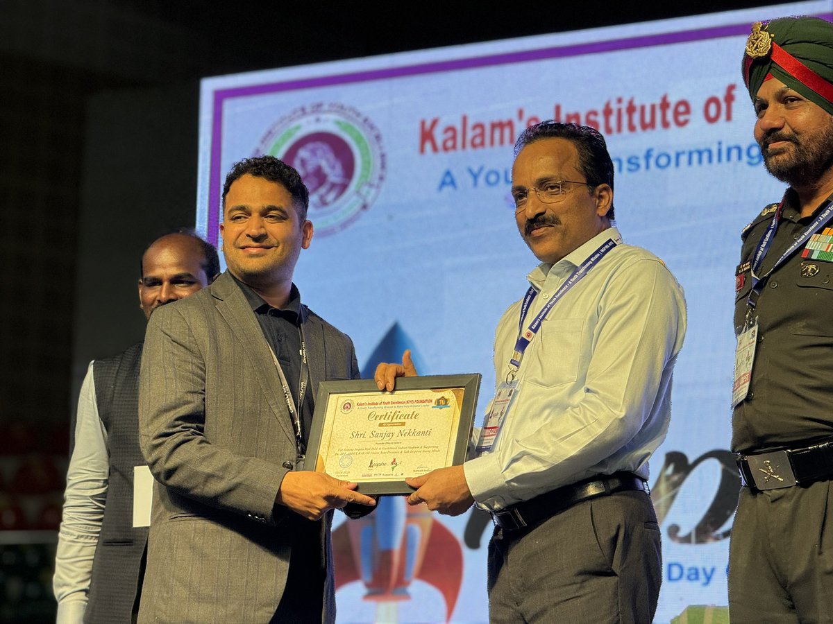 “Dream, dream, dream. Dreams transform into thoughts, and thoughts result in action!' – Dr. APJ Kalam We are thankful to have been part of Kalam Institute of Youth Excellence Foundation's annual career enhancement event 'Inspire Hyd 2024' alongside distinguished guests; Shri…