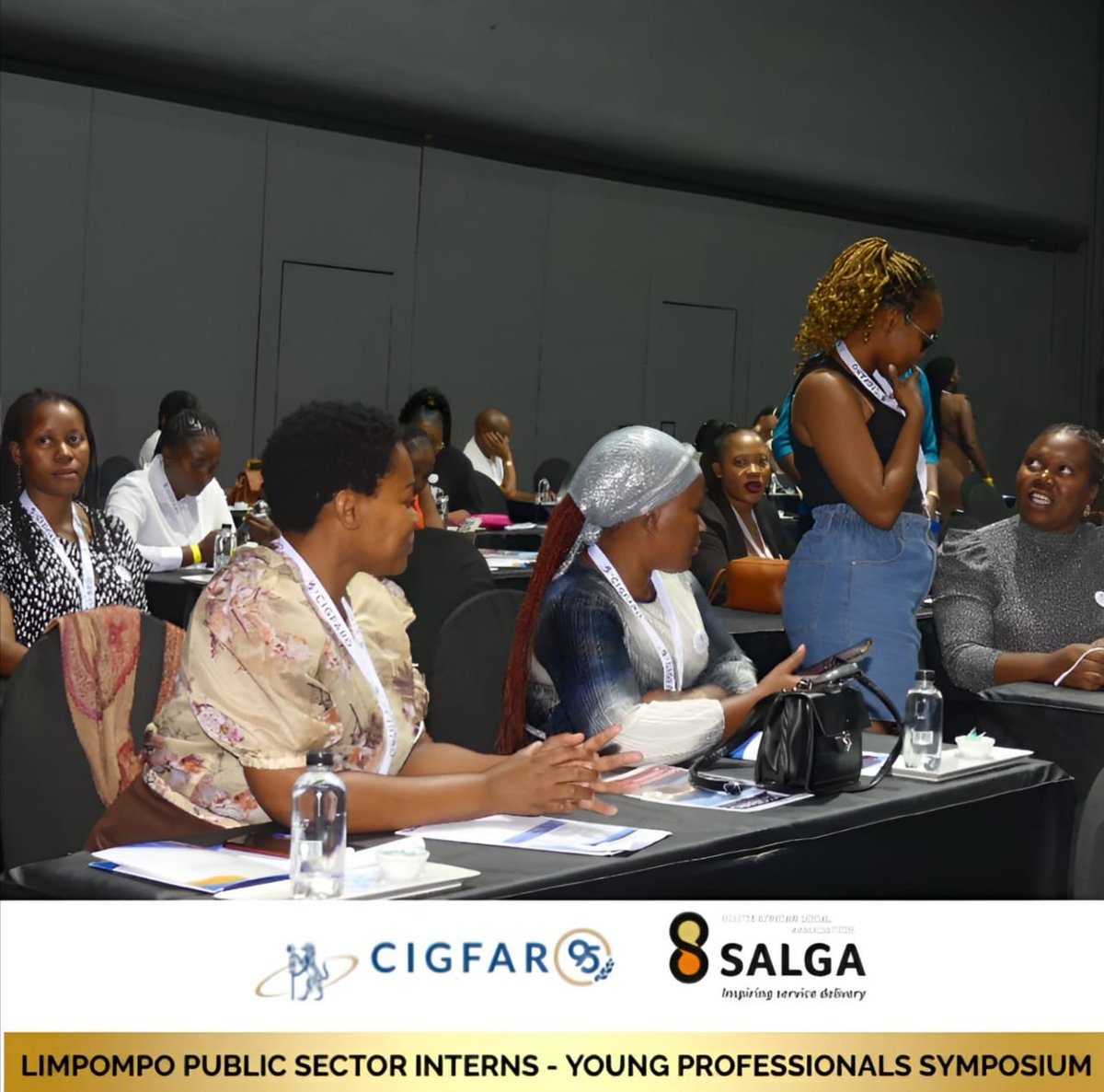 cigfaro_editor's tweet photo. Day 1 of the CIGFARO Limpopo Interns Young Professionals Symposium in partnership with SALGA Limpopo
#CIGFAROLimpopo
#CIGFAROLimpopoYPSymposium
#MakingTheElephantDance
#CIGFARO95yrs
#95 Years of accelerating Public Finance excellence! https://t.co/YwfXmUbocE