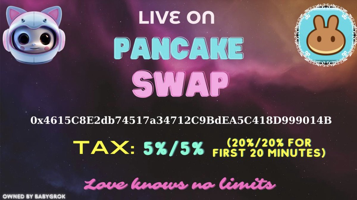 TerraNewsEN's tweet image. #GrokCat excitement is happening at BabyGrok Coin. 🎊

▪️ @babygrok_bsc team announced Grok Cat. Listed on GrokCat PancakeSwap, Grok Cat managed to be among the most trending coins from the first day.

➖With the effect of GrokCat, there was also a movement in the price of…
