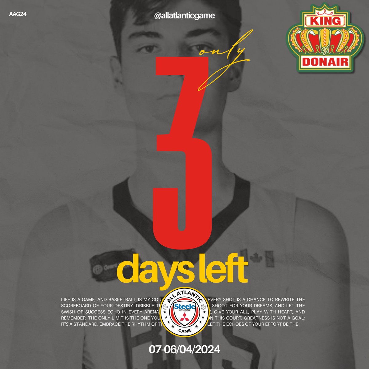 Steele All Atlantic Game (@allatlanticgame) on Twitter photo Big things are brewing and they’re just 3 days away! Get ready to be amazed. Stay tuned 🔜 <a href="/KingOfDonair/">King Of Donair</a> Big things are brewing and they’re just 3 days away! Get ready to be amazed. Stay tuned 🔜 <a href="/KingOfDonair/">King Of Donair</a>