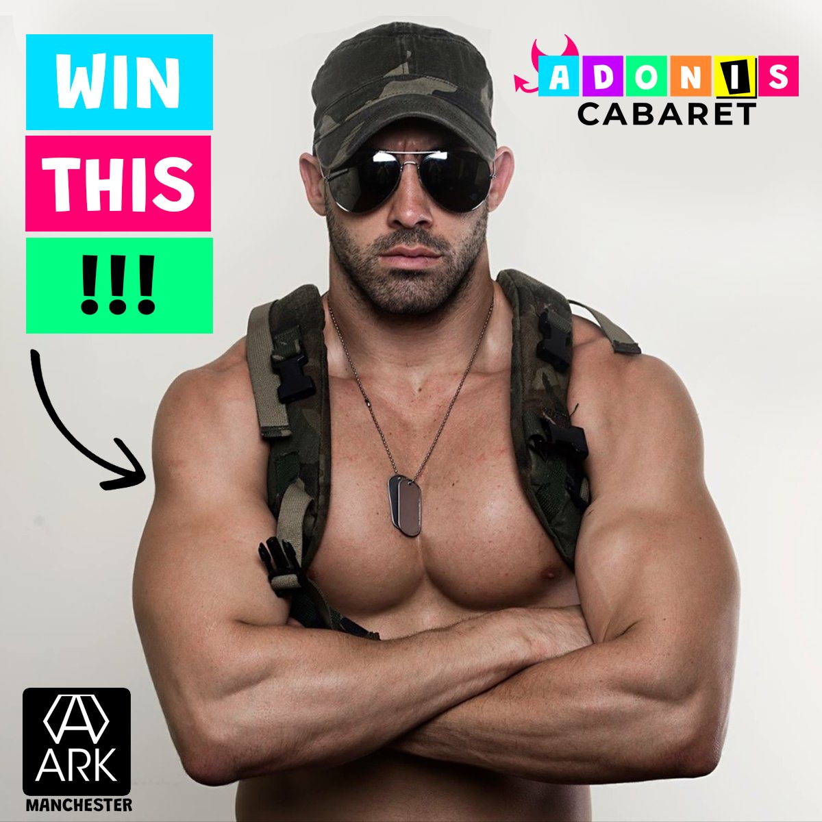 Win tickets this Saturday in Manchester! Type WIN THIS in the comments below to qualify. We have limited spaces for winners. Each winner will win 5 tickets each! Get typing, tickets will go fast! #adoniscabaretshow #girlsnightout #lgbtq #hennight #henparty #malestrippers