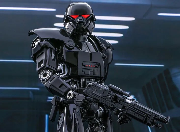 Is The Bad Batch teasing an early version of the Dark Trooper from the Mandalorian? 🤔

What is Dr. Hemlock up to?…..

#StarWars #TheBadBatch #darktrooper #crosshair