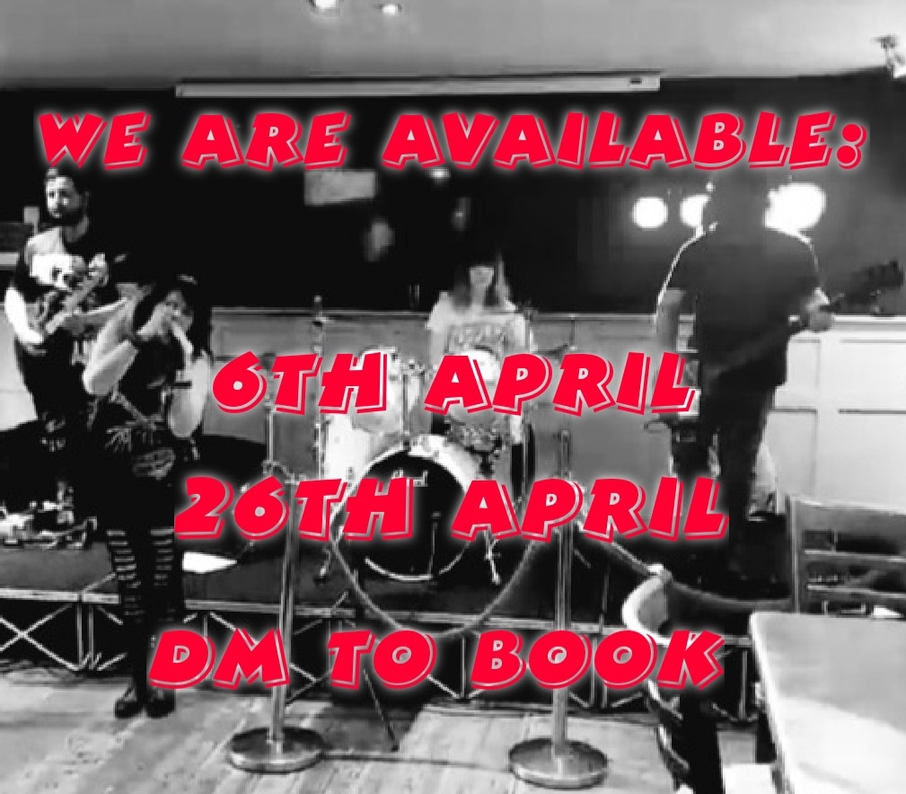 We have suddenly realised we have missed 2 dates of our calendar .... therefore we are available  
Please DM to book and please help us out by RTing 🙏

#availability #Available #liveband #livemusic #gigguide #RT #helpus #dorset #somerset