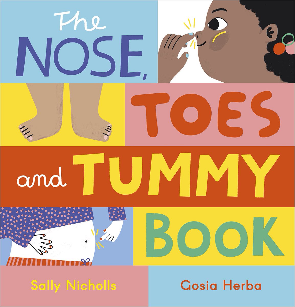 'Written with gentle humour and much warmth, this is infused with love... a lovely bedtime book' @Booktrust The wonderfully interactive and beautifully illustrated THE NOSE, TOES AND TUMMY BOOK by @Sally_Nicholls and @GosiaHerba is out today in paperback!