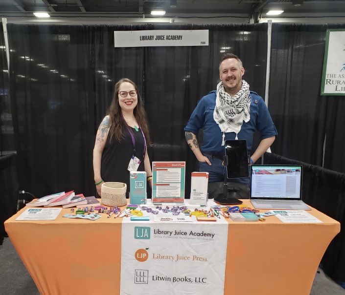 LibJuicePress's tweet image. We are all set up for #PLA2024! Stop by booth 2036 to say hello 👋