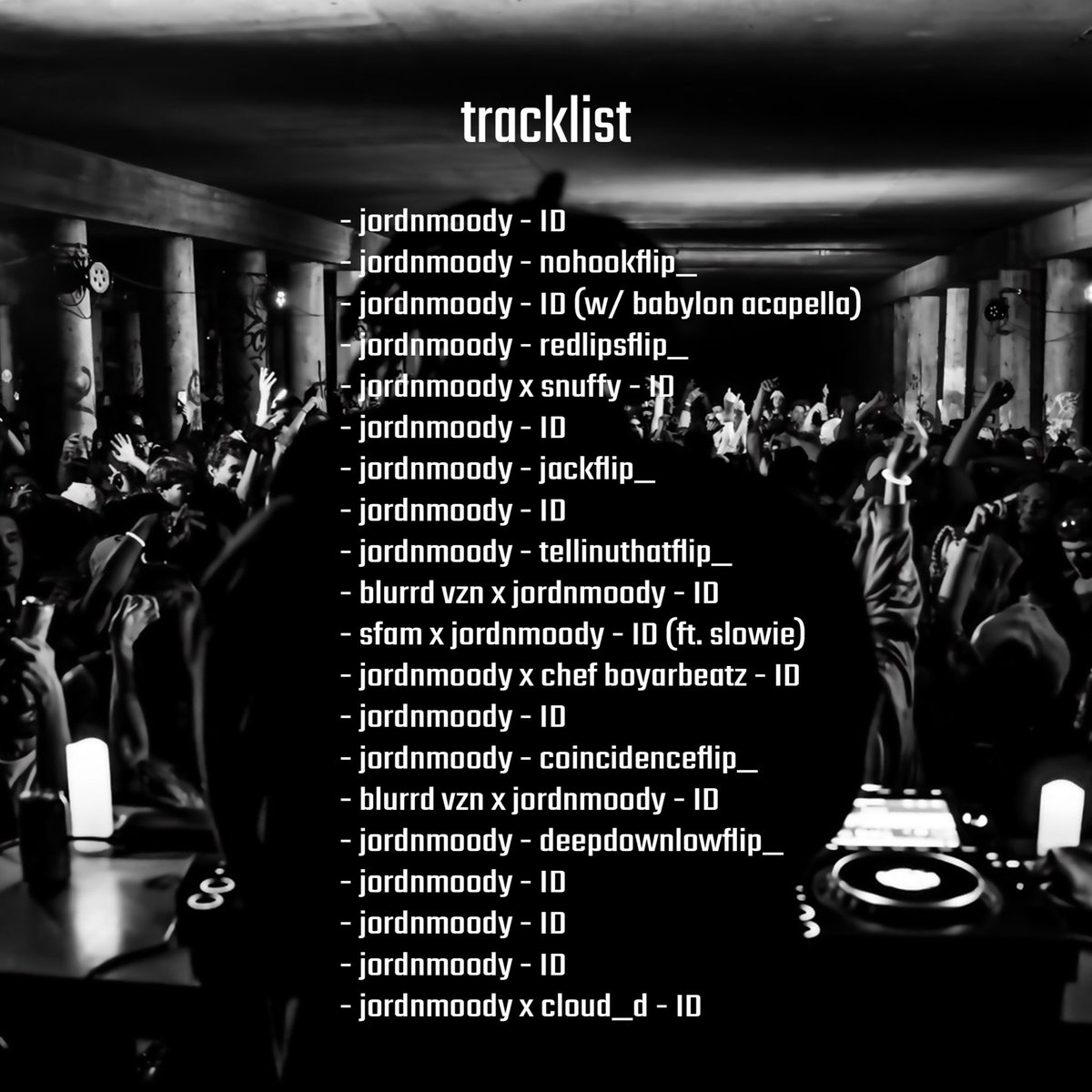 jordnmoody's tweet image. all og unreleased mix vol. 2 ✌🏾

out now exclusively on soundcloud

ft. collabs w/ @snuffy_bass, @_blurrdvznmusic, @sfam_official, @chef_boyarbeatz &amp;amp; @cloud_d_ceo 

34+ min of unreleased music 🫡

run it upppp 🏃🏾‍♂️